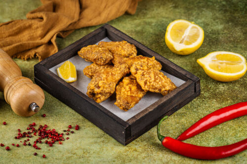 Хрустящие куриные крылья Луизиана